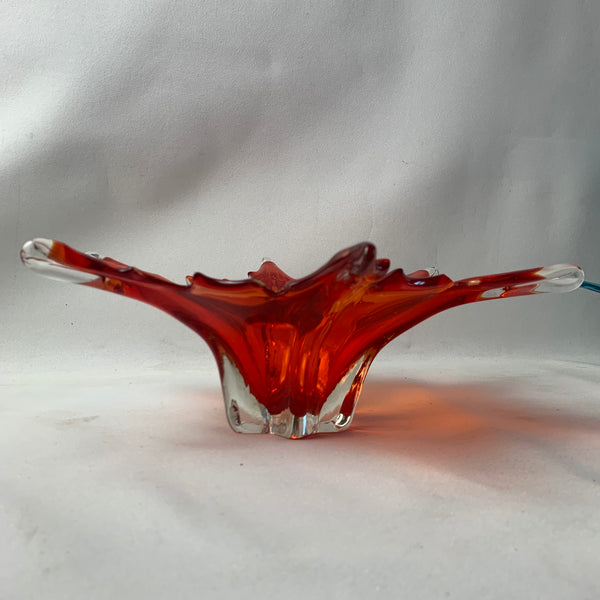 Rote Murano Schale