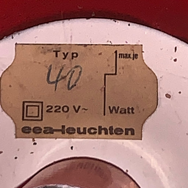 Schöne große Fat Lava Keramik Boden Lampe