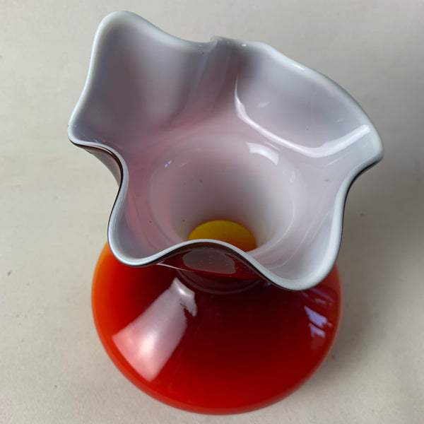 Vintage Falten Vase von Dargan Drobnjak