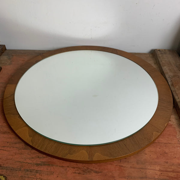 Runder Mid Century Spiegel