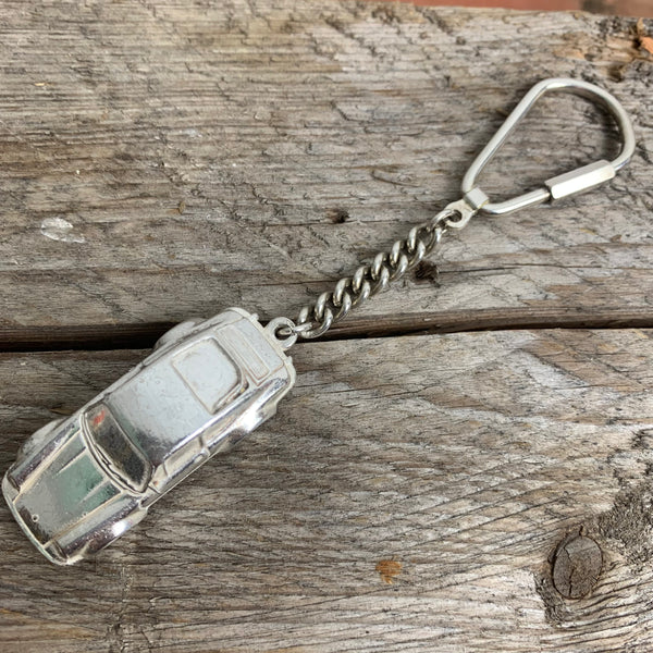Hochwertiger Schlüsselanhänger Porsche 911 800er Silber