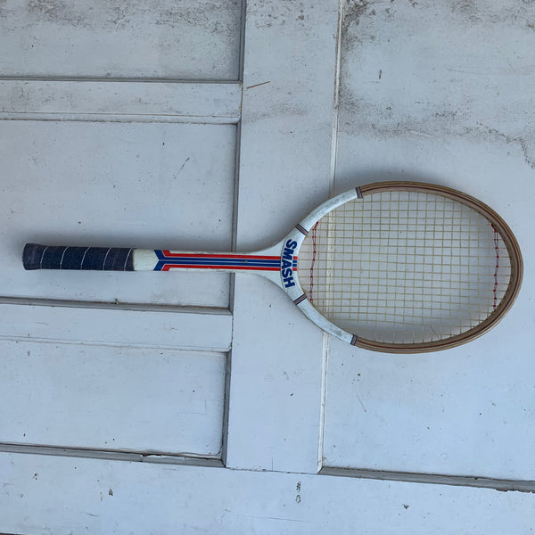 Vintage Tennisschläger aus Holz