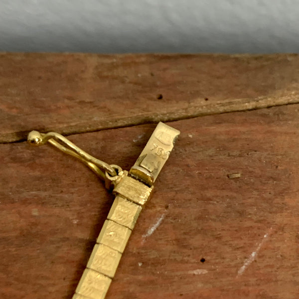 Vintage Collier Kette 750er Gold