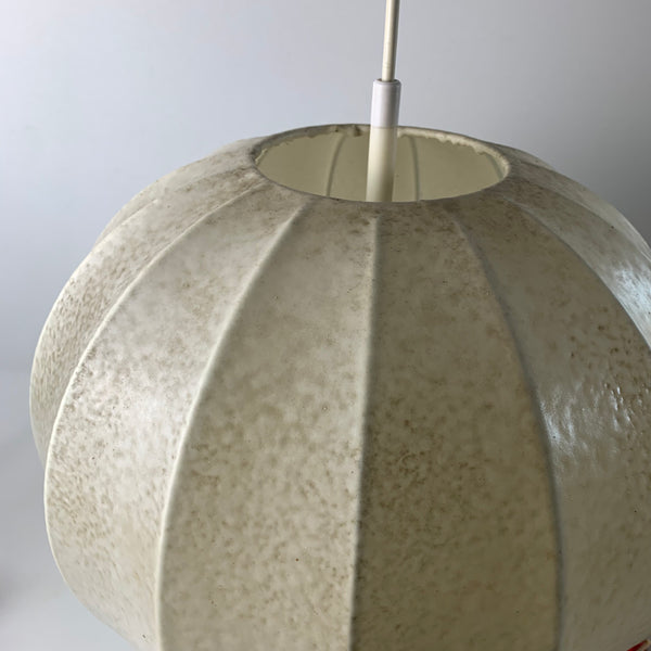 Vintage Cocoon Deckenlampe von Friedel Wauer für Goldkant Leuchten