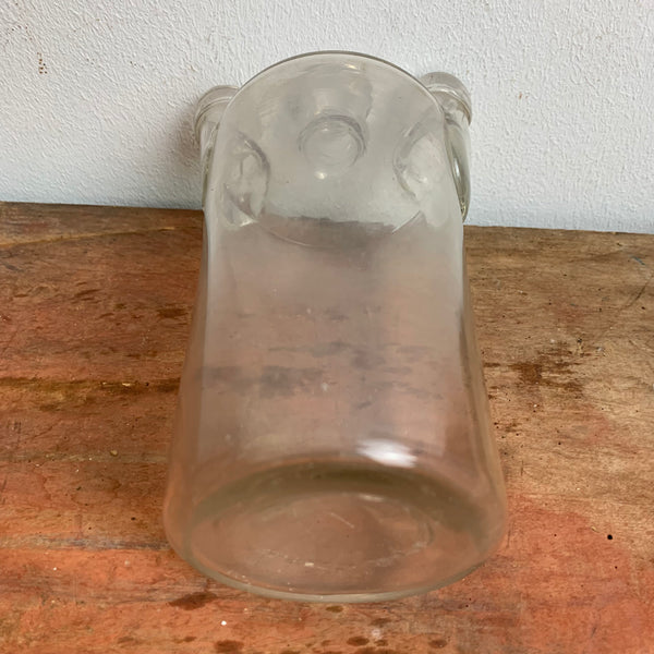 Antike Laborflasche Frasco Wolf