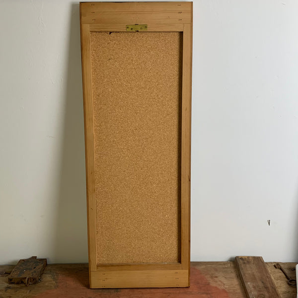 Vintage Teakholz Spiegel dänisches Design