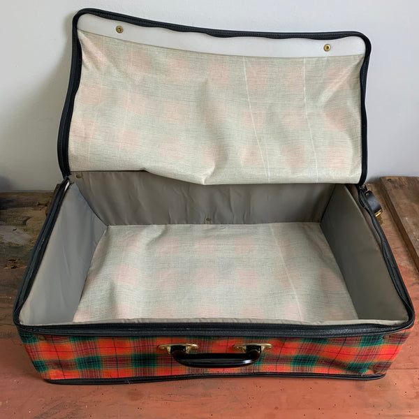 Vintage Stoffkoffer 60er Jahre