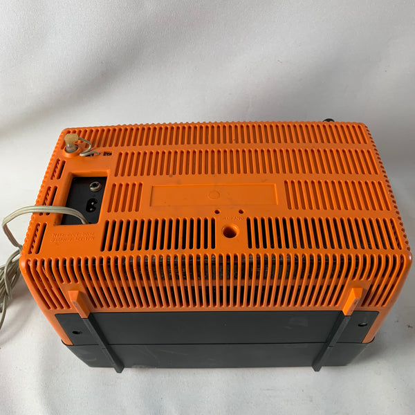 Vintage Fernseher Blaupunkt in orange