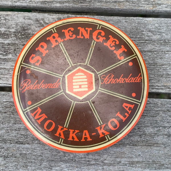 Vintage Blechdose Sprengel Mokka Kola