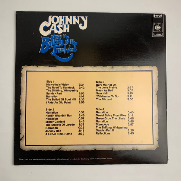 LP Johnny Cash Sing the Ballads of the True World