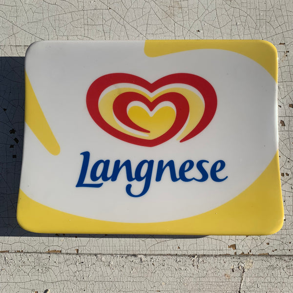 Geldteller Zahlteller von Langnese