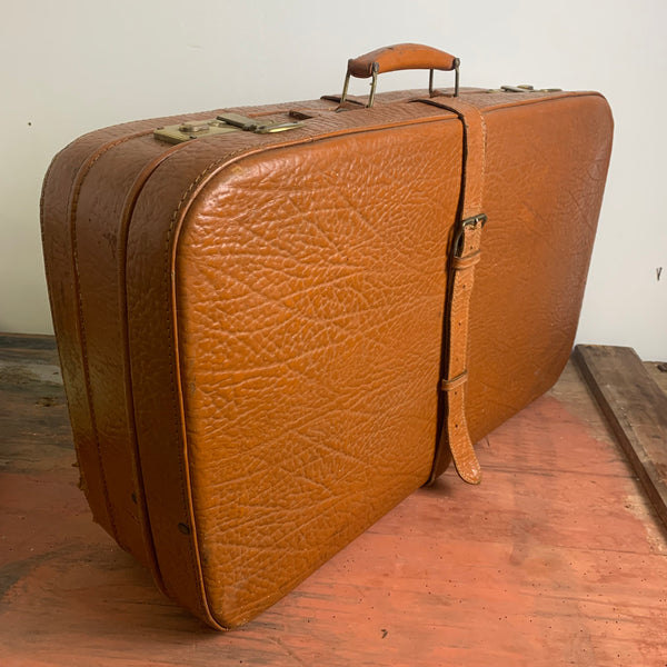 Vintage Leder Reisekoffer