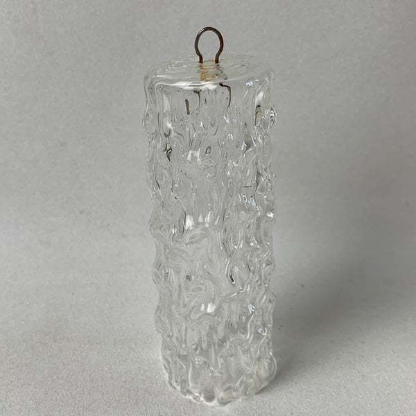 Ersatzglas für Doria Leuchte Ice Glas Röhre H-12 D-4