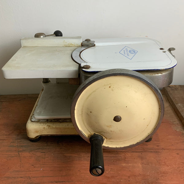 Vintage Horizontal Aufschnittmaschine von Graff