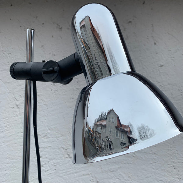 Vintage Stehlampe 2 Spots Chrom