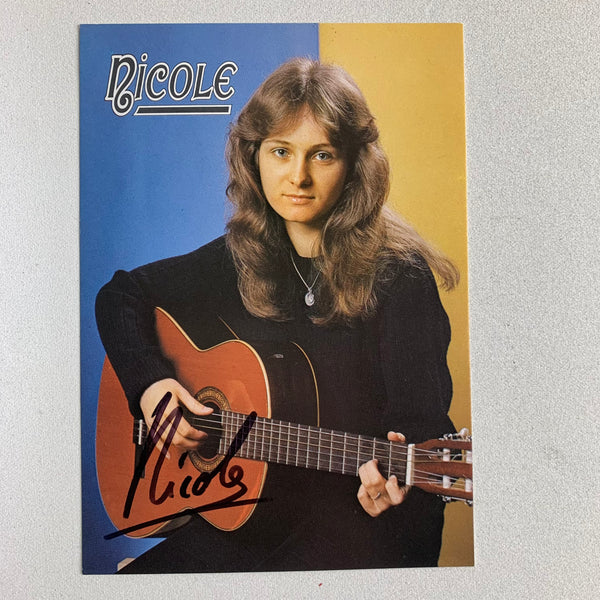 Autogramm Nicole