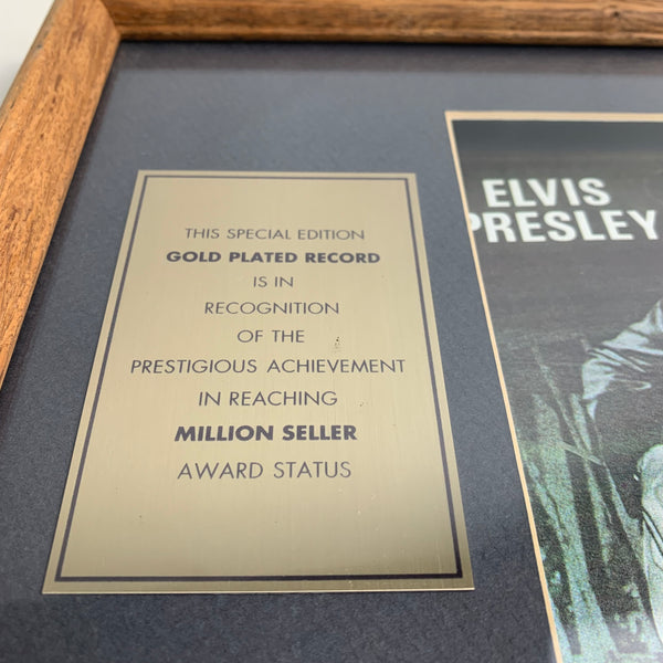 Goldene Schallplatte von Elvis Presley