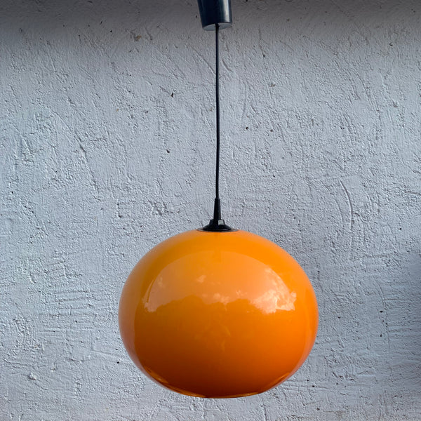 Vintage orangene Hängelampe