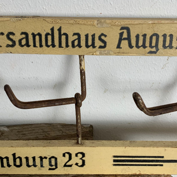 Vintage Garderobe Hamburger Kaffee Versandhaus August Thams