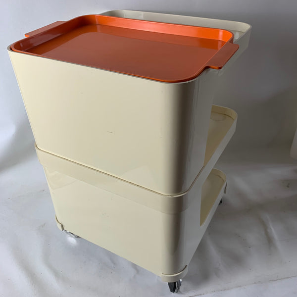 Vintage Rollwagen mit Tablett