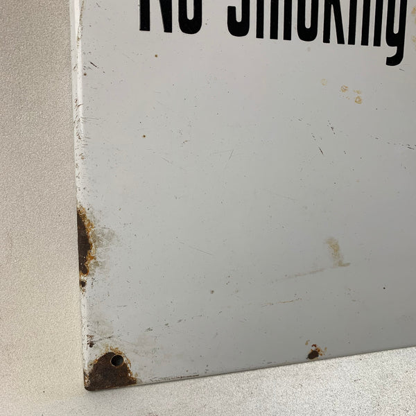 Emaille Schild Rauchen in der Gaskokerei verboten