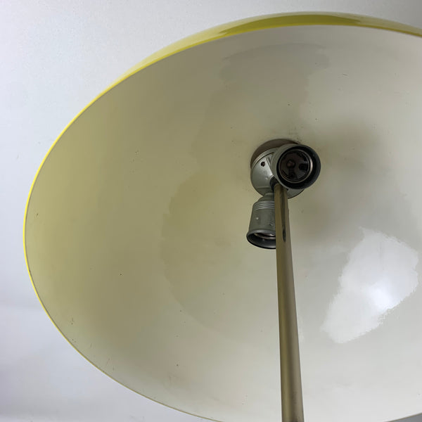 Gelbe Tischlampe von Frank Bentler für Wila