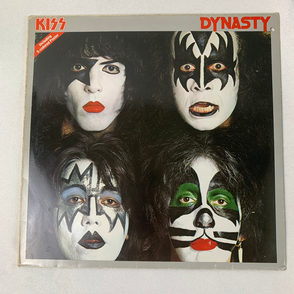 LP Kiss Dynasty mit Poster