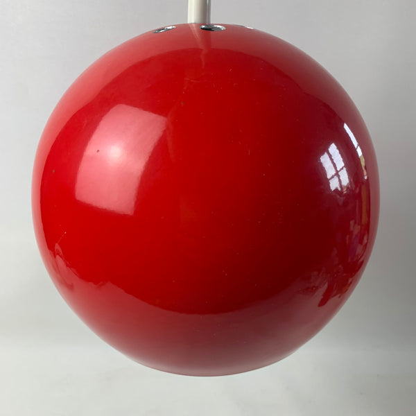 Kugellampe von Cosack rot mit Loch
