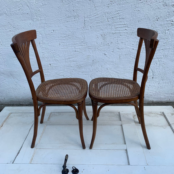 2 Antike Stühle von Thonet No. 221