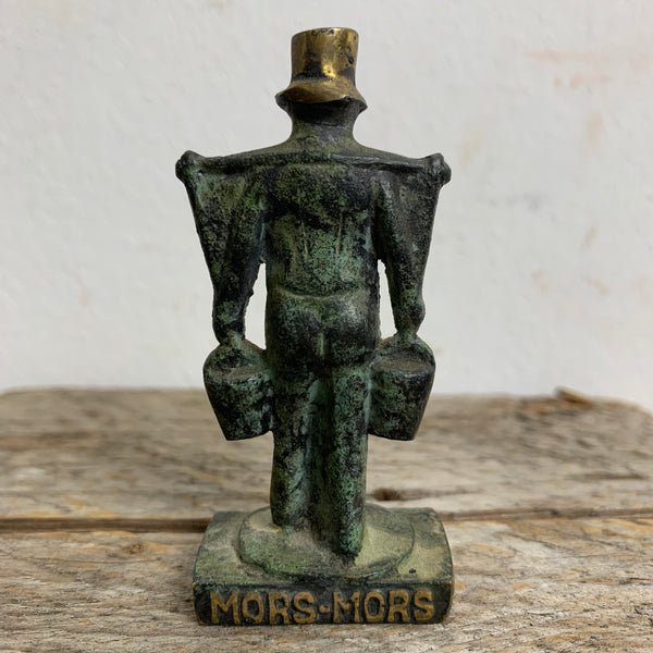Kleine Bronze Skulptur Wasserträger