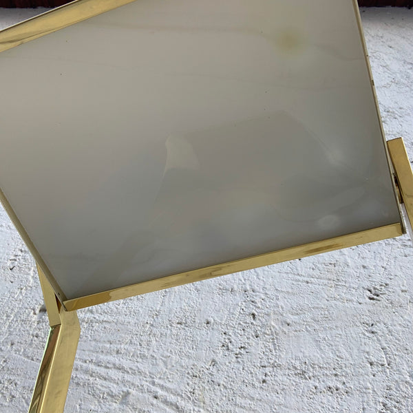 Hollywood Regency Tischlampe aus Messing