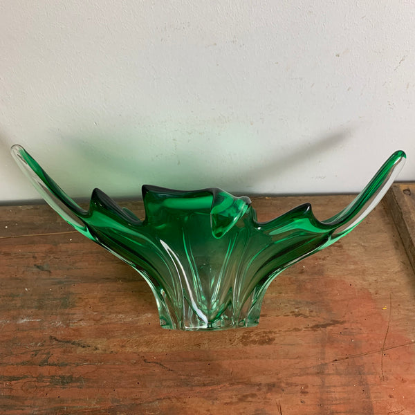 Grüne Murano Schale