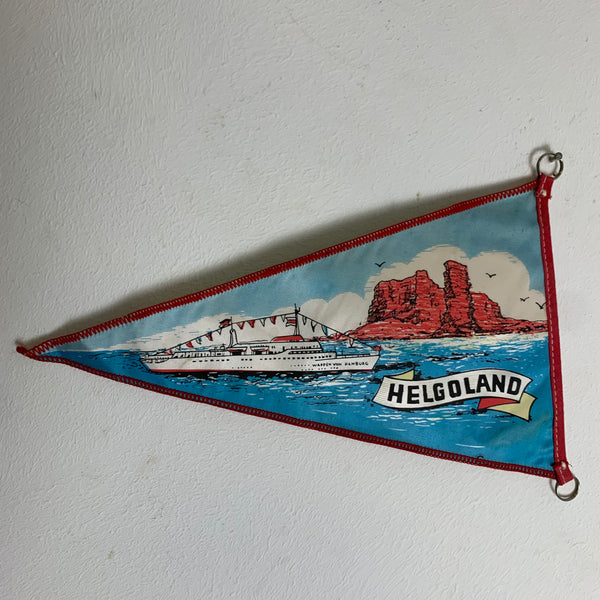 Vintage Helgoland Wimpel