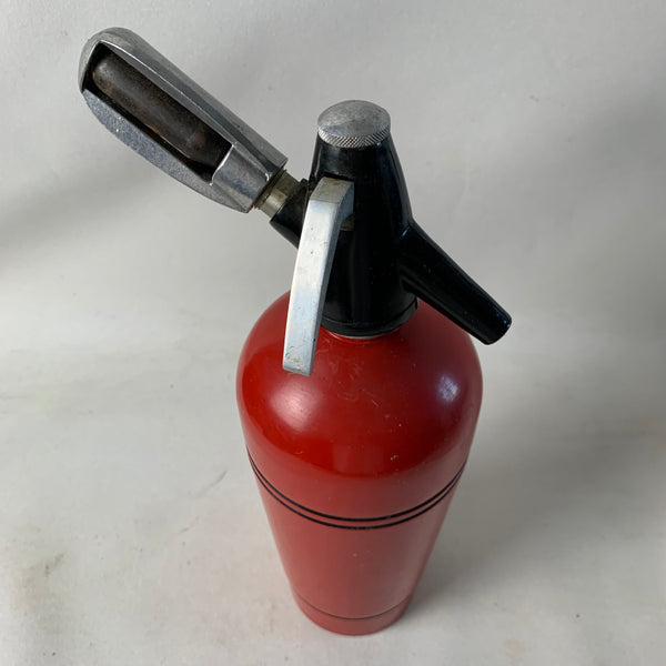 Sodasyphon Heimsyphon Modell A in rot