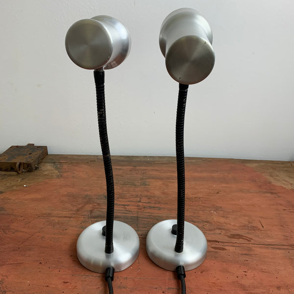 Ein paar vintage Tischlampen von IWO