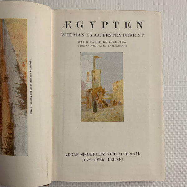 Buch Ägypten wie man es am besten bereist 1911 - 1912