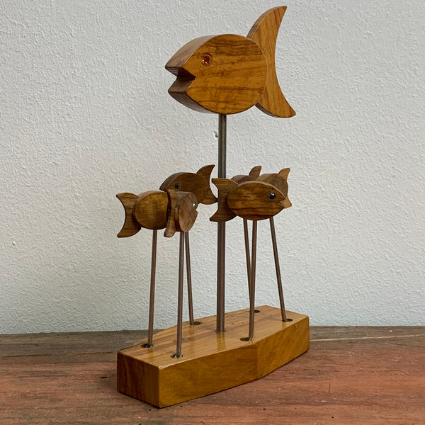 Vintage Cocktail Gabeln Fisch