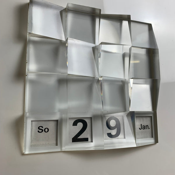 Vintage Drehkalender der Deutschen Bank