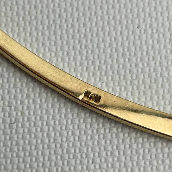 Edler Halsreif aus 585er Gold