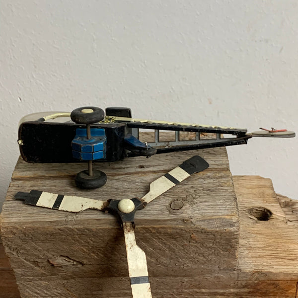 Vintage Blechspielzeug Hubschrauber