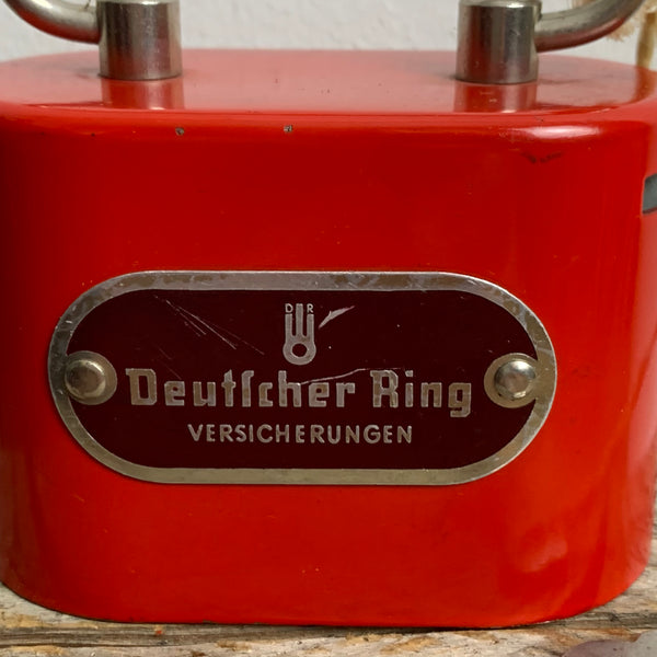 Vintage Spardose Deutscher Ring Versicherung