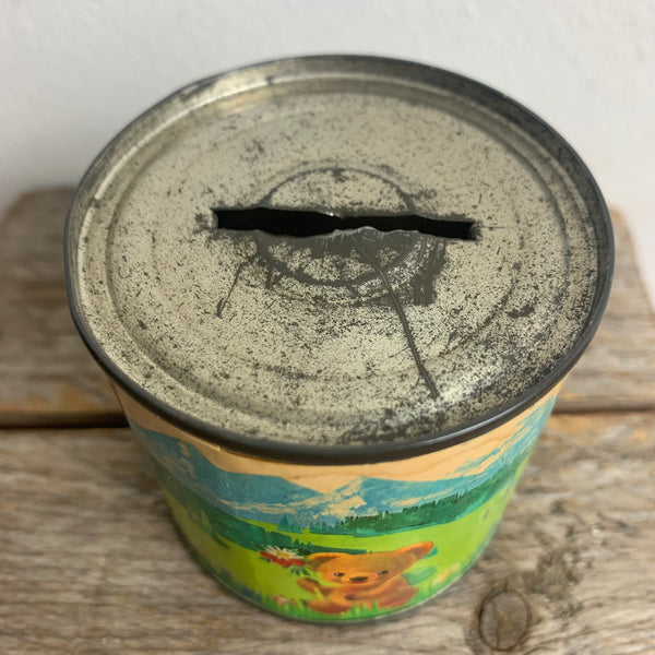 Seltene Spardose von Bärenmarke