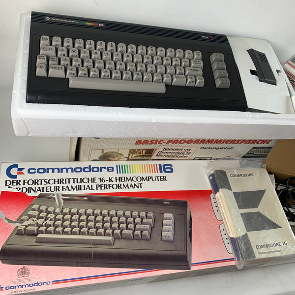 Commodore C16 mit Datassette OVP