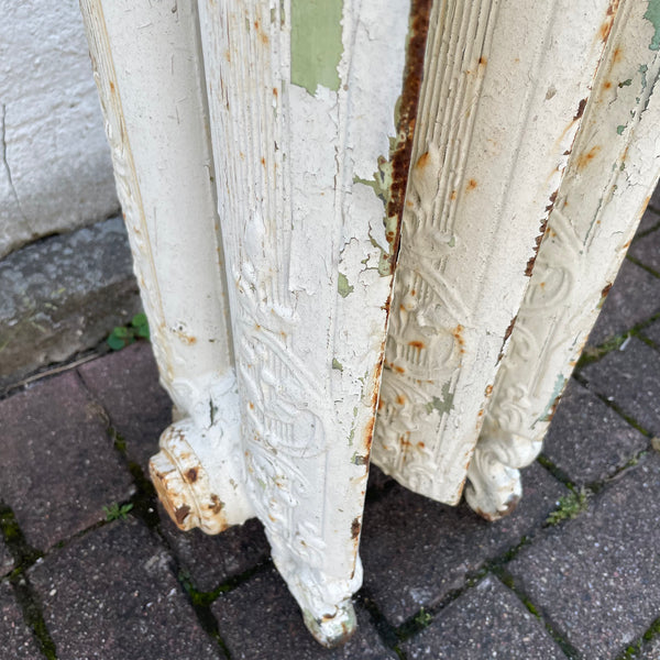 Antiker Jugendstil Heizkörper mit 3 Rippen