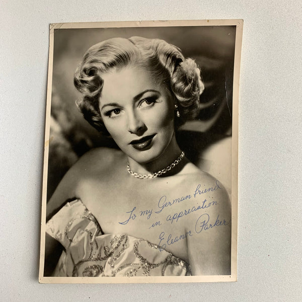 Autogramm Foto Eleanore Parker
