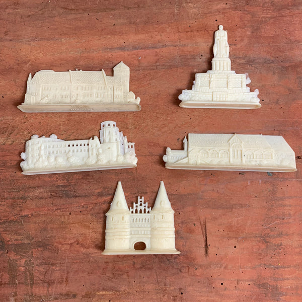 Margarine Werbefigur Sammelfiguren Gebäude