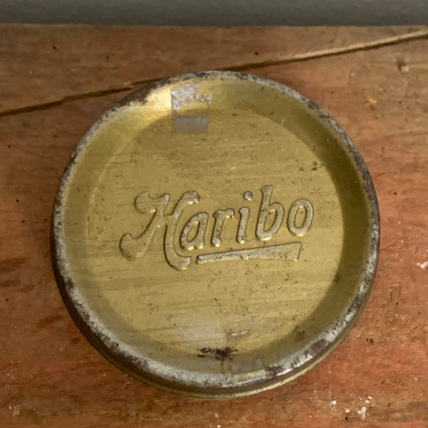 Vintage Blechdose von Haribo