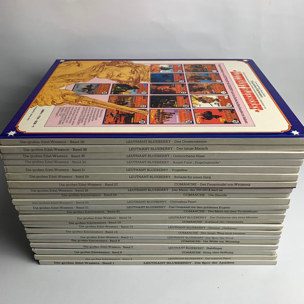 22 Stück Comic Die großen Edel-Western