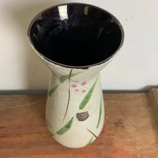 Mid Century Keramik Vase von Fohr
