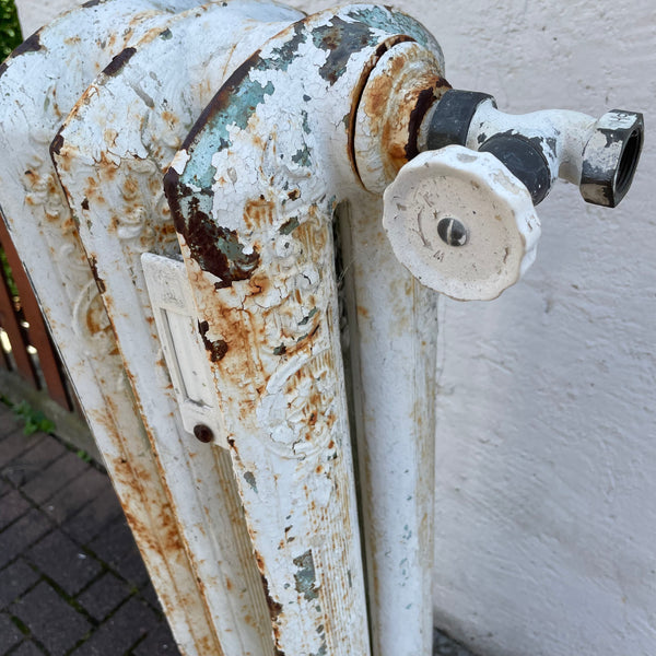 Antiker Jugendstil Heizkörper mit 3 Rippen